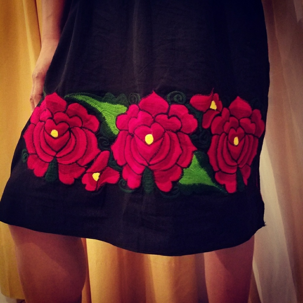 SOLD* Mexican Embroidered Dress_Belt CRAZY SALE! - Picture 8 of 8